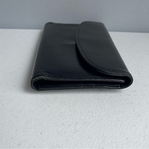 Vintage Coach Black Leather Legacy Wallet - Picture 12 of 14